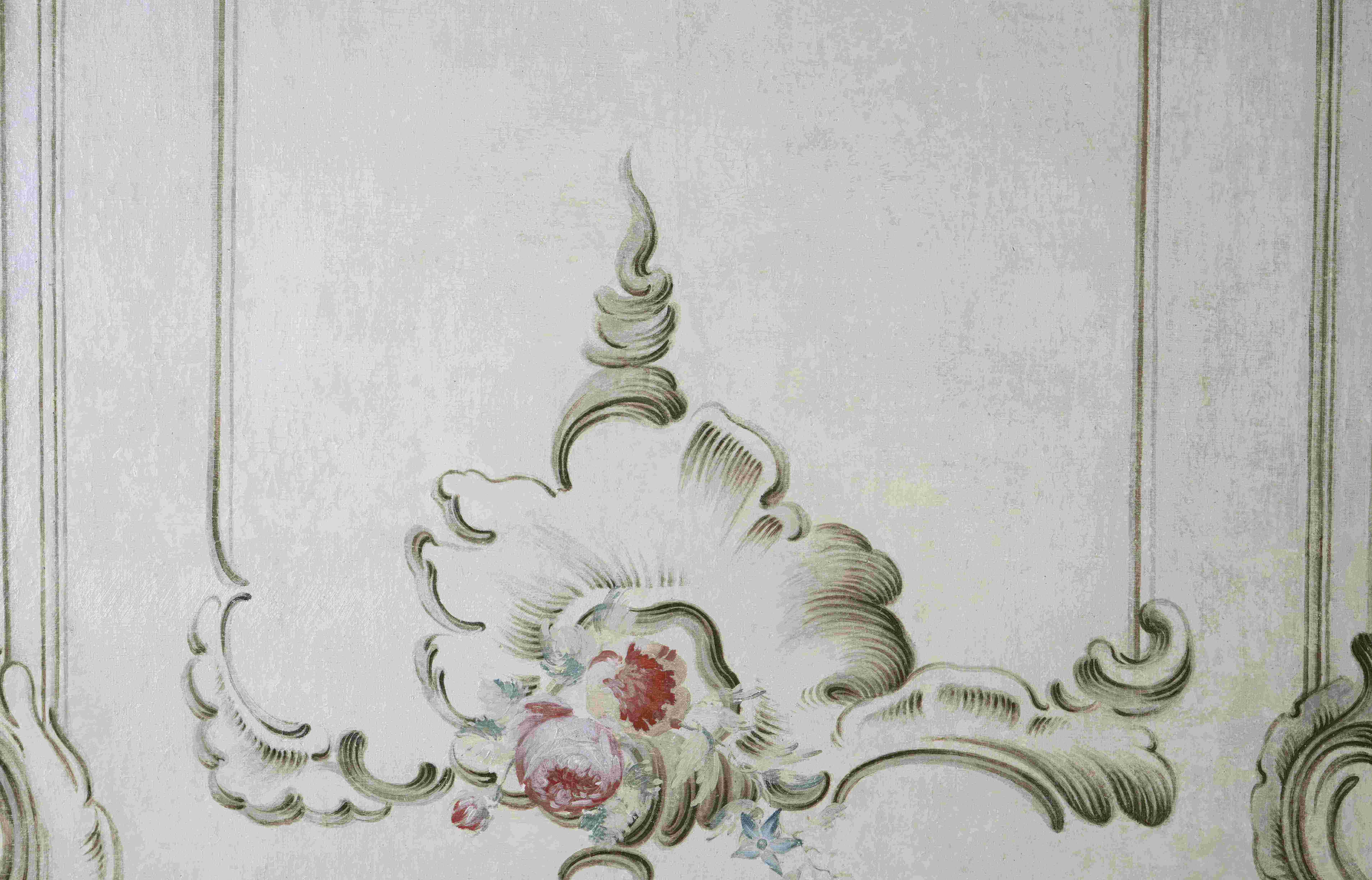 Detail Laibung 5-2 nach Restaurierung