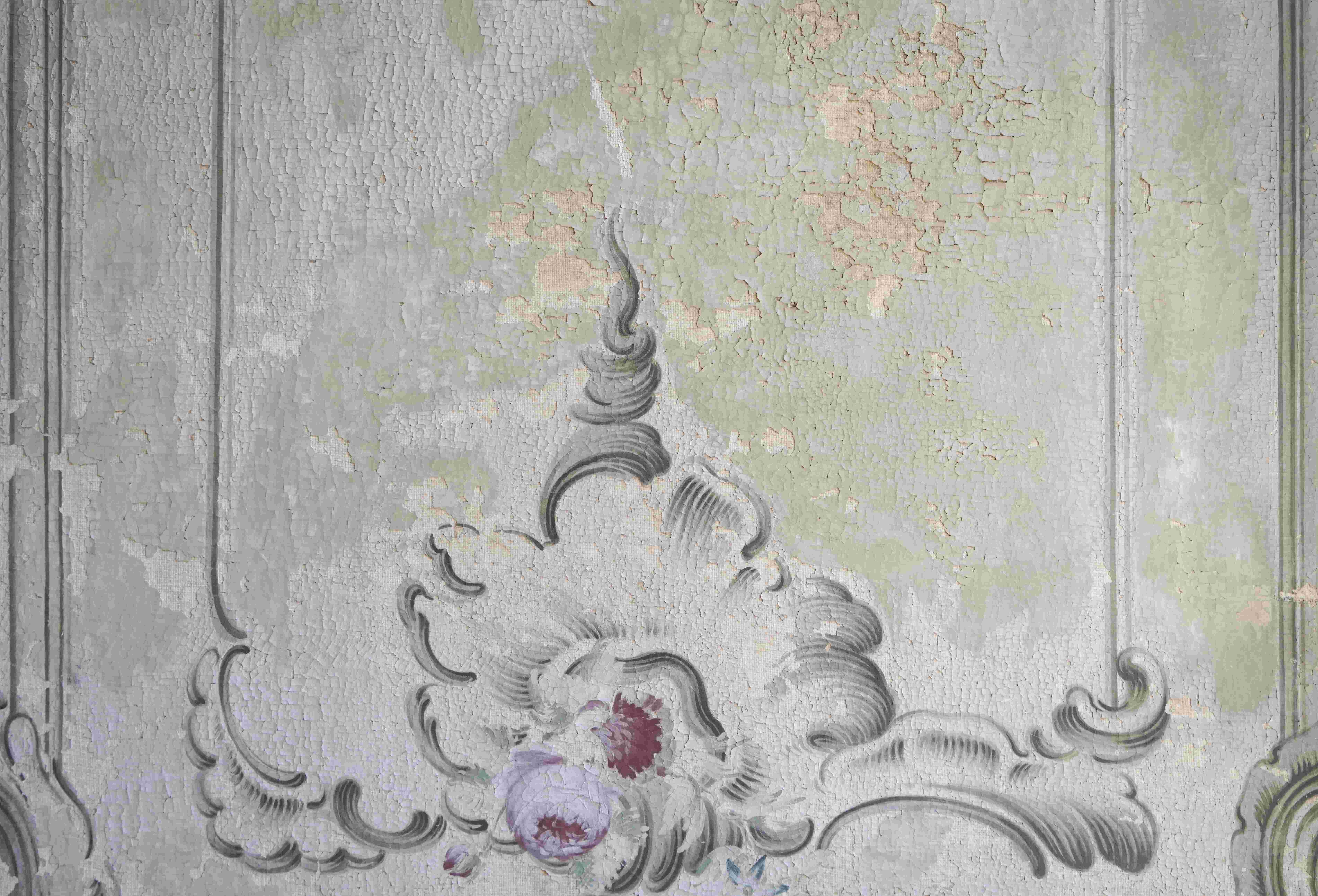 Detail Laibung 5-2 vor Restaurierung